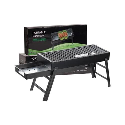 New Folding Grill Barbecue Portable Bbq Stainless Steel Folding Bbq Kabab Grill Camping Grill Bbq Barbecue Grill