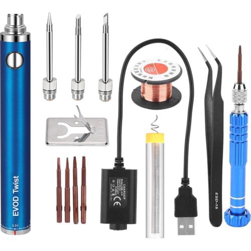 10W-20W soldering iron tip interface soldering iron tip USB wireless charging soldering iron tip 510 interface core nipple type
