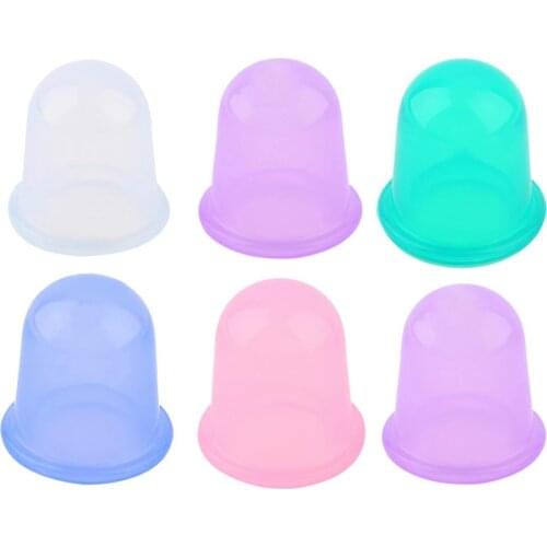 Suction Cups Silicone Vacuum therapy Vacuum Cans Vacuum Suction Cups Massage Body Cups Massage Jars Anti Cellulite Massager