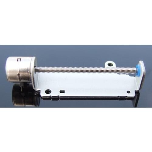 Two-phase Four-wire 43MM Stepper Motor with Bracket Slider Screw Rod Stepping Motor Precision Motor BJ02 Round Digital Camera