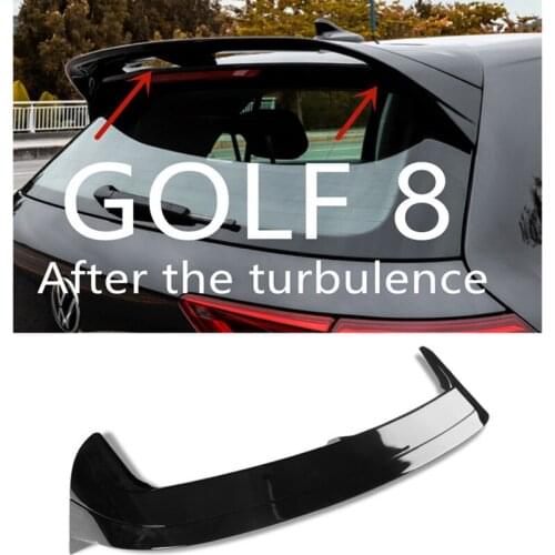 For Volkswagen Golf 8 MK8 dedicated rear wing golf8 Rline adaptations spoiler trim no holes Clubsport rear spoiler