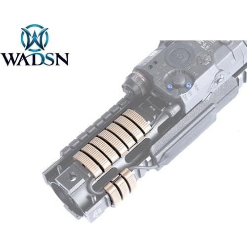 WADSN 5pack/lot Tactical LaRue IndexClips Rail Cover Nylon Plastic Hunting Rifle Handguard Rail Panel fit 20mm Picatinny Rail