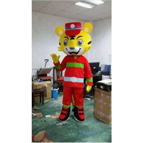 Tiger Mascot Costume Cosplay Party Game Dress Outfit Advertising Halloween Adult Factory Wholesale + Free Postage