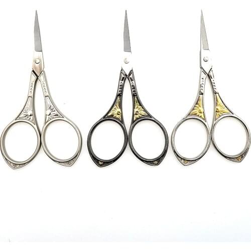 1pcs Classsic Sunflower Scissors Sewing Scissors for Needlework Fabric Cutting Stainless Steel Dressmaker Shears Scissors