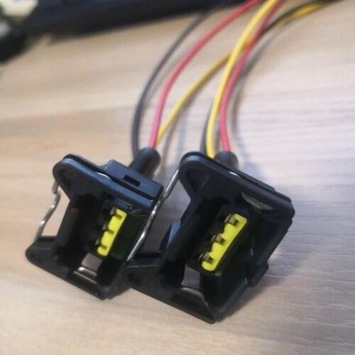 3 Pin Female TPS Sensor Throttle Position Sensor Connector Plug Pigtail Fits Hyundai Elantra Tiburon Coupe Accent SAAB VOLVO