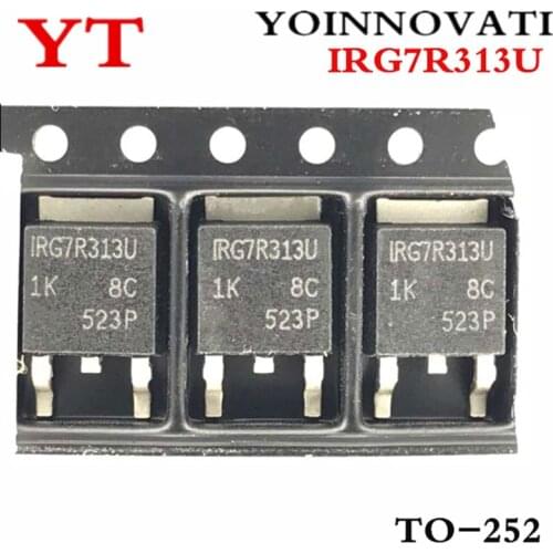 50pcs/lot IRG7R313U IRG7R313 G7R313U TO-252 LCD Plasma dedicated pipe IC Best quality