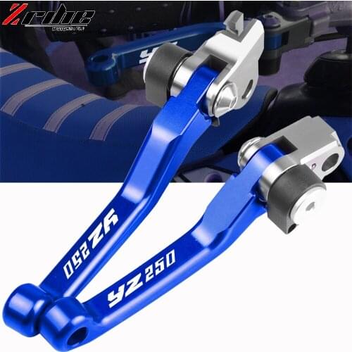 For Yamaha YZ250 YZ 250 2001 2002 2003 2004-2007 CNC Aluminum Motorcycle Dirtbike Dirt Bike Motocross Pivot Brake Clutch Levers