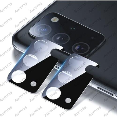 Auroras For Samsung Galaxy S21 Ultra Camera Lens Protector Camera Metal Ring For Samsung S21 Plus Lens Screen Protector