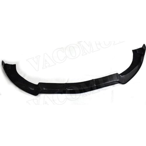 Carbon Fiber Front Lip Spoiler for Mercedes-Benz W218 CLS63 AMG Sedan 4-Door 2015 - 2017 B Style Car Head Bumper Chin Guard