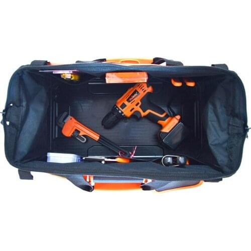 Suitcase Canvas Tool Bag Multifunction Box Storage Tool Bag Shoulder Electrician Werkzeug Tasche Tools Packaging DI50GJB