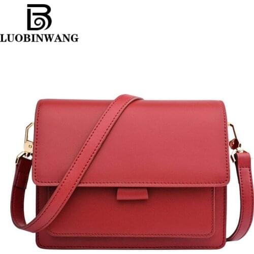 Designer bags famous brand women bags Genuine Leather small Messenger Bags Casual Flap Versatile Solid mini shoulder bag