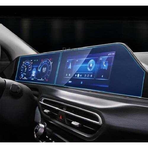 For Changan Eado plus 2020-2022 Car GPS navigation film LCD screen Tempered glass protective film Anti-scratch Film Accessories