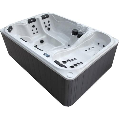 6 Person 52 Jets Hot tub spa with 3 seats 3 recliner heater and Ozone M-3378