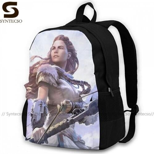 Horizon Zero Dawn Backpacks Business Girl Lightweight Backpack Stylish Polyester Bags