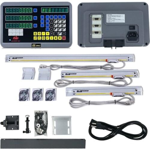 HXX 2 3 Axis DRO Lathe Milling Machine TTL Incremental High Precision Photoelectric Digital Linear Electronic Grating Encoder