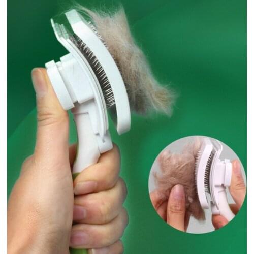 Pet Grooming Tool Cat Dog Hair Removal Comb Easy Hair Removal Knotting And Floating Hair Removal Massage Skin Push Board Design