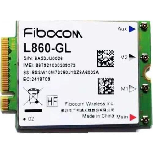 Fibocom L860-GL WWAN Card For Lenovo Thinkpad X1 Extreme 3rd X1 Yoga 4th 5th P17 P15 T490 X1 carbon 7th 8th 01AX796