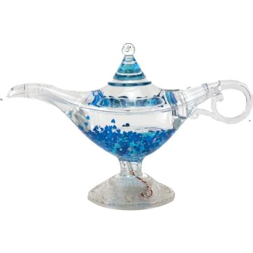 Creative magic lamp music oil drop ornaments into oil sequins Aladdin magic lamp oil leak pen insert shop home furnishings