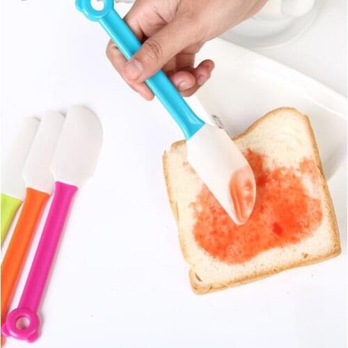Hot High-temperature Resistant Baking Tools Food Grade Silicone Scraper Bread Cake Mixing Butter Spatula Cooking Accessories