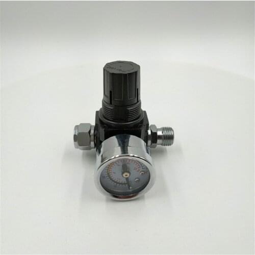 Mini Air Regulator Valve Pressure Gauge,Precision pressure regulator with display table,suitable for spray gun, air adjust
