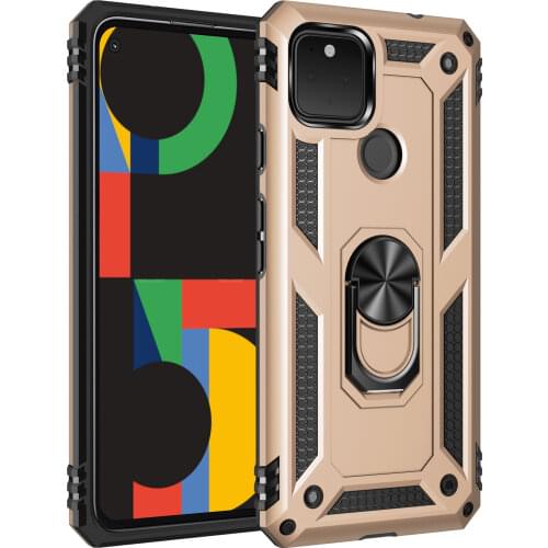 Mokoemi Iron Armor Shock Proof sFor Google Pixel 5 XL Case For Google Pixel 5 XL Cell Phone Case Cover