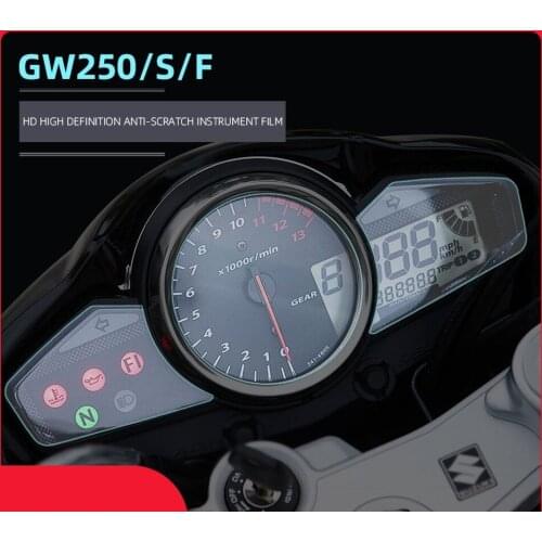 Motorcycle Speedometer Scratch Proof TPU Protection Film Dashboard Screen Instrument Film for SUZUKI GW250 GW250S GW250F Honda