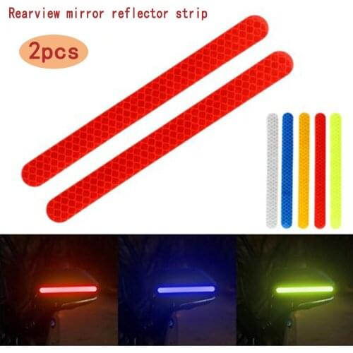 Night reflection sticker car rearview mirror decoration sticker rearview mirror safety warning sticker body scratch sticker