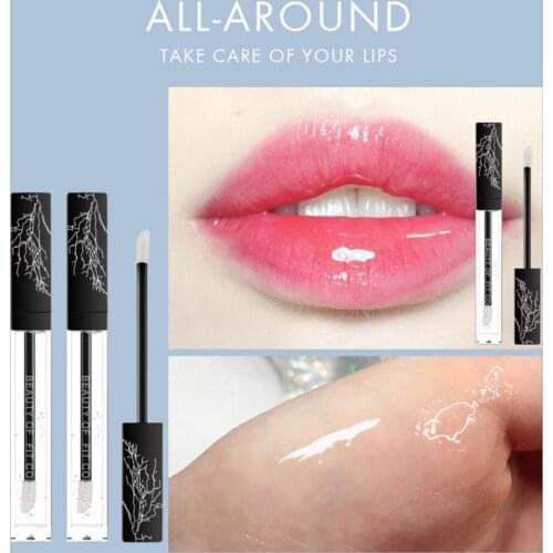 8g Lipstick Base Multi-purpose Lip Oil Transparent Moisturizing Cosmetics Non-sticky Glossy Colorless Lip Glaze for Girl