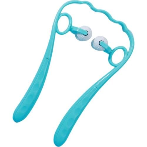 Manual Cervical Spine Massager Handheld Roller Kneading Clamp Neck And Neck Clamp Multifunctional Home Dredging Instrument