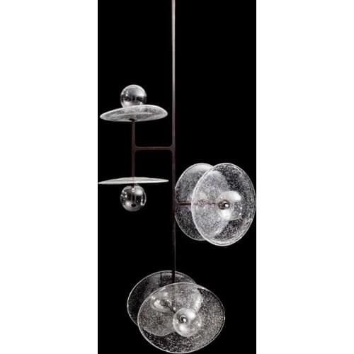 Nordic personality art bedroom hotel villa chandelier postmodern luxury restaurant living room glass bubble lamps