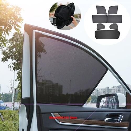 Car Sunshade For Subaru Outback 2018 2020 2017 2016 2014 2010 Accessories Sun Visor Sunscreen Insulation Anti-mosquito Netting