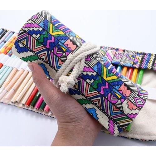 Pencil bag large-capacity colorful girl Korean Japanese elementary and junior high school students 48 holes