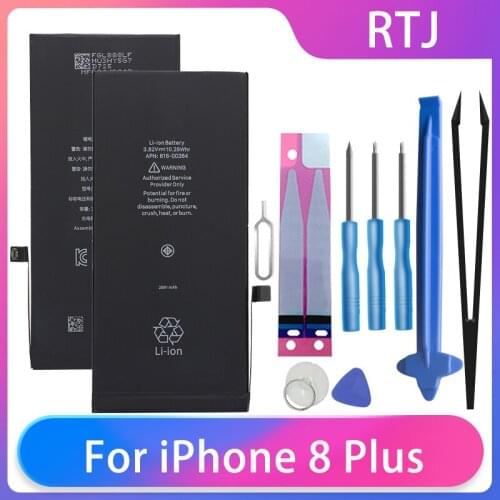 Runtianjin Replacement Cell Phone Batteries For iPhone 8 Plus 8P 2691mAh High Capacity Battery Free Tools AKKU