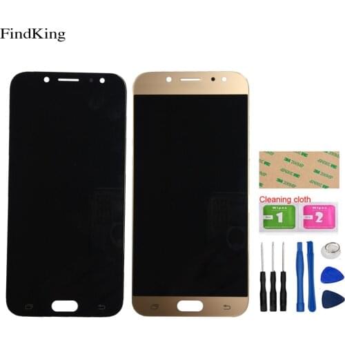 TFT Incell LCD Display For Samsung Galaxy J7 Pro 2017 J730 J730F J730FM Touch Screen Digitizer LCD Display Assembly Adjust Tools