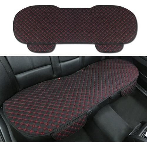 1PC Car Rear Seat Back Cushion Pad Mat Seat Cover Protector with Backrest for Auto Automotive interior Truck Suv or Van