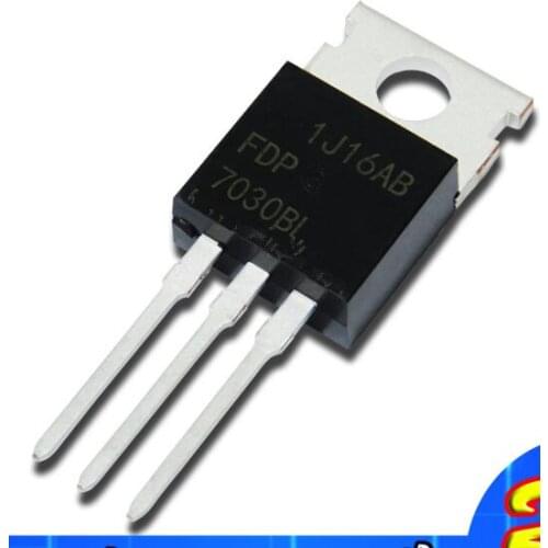 25pcs/lot FDP7030BL 7030BL 60A/30V TO-220 In Stock Best quality