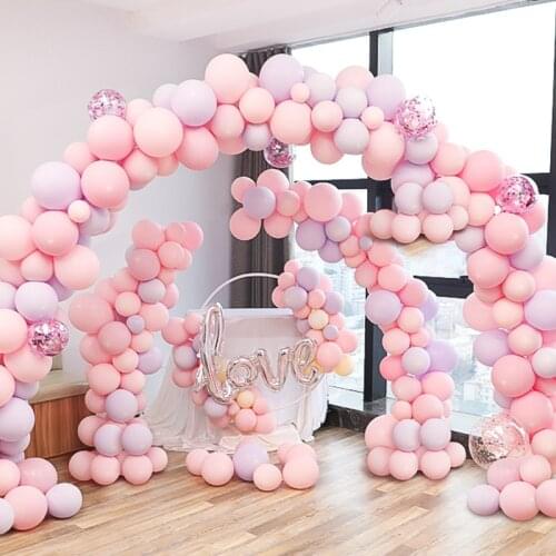 5M/Lot 410 Holes Balloon Chain Balloon knotter Glue Ribbon Wedding Birthday Party Balloons Backdrop wall Decorations supplies