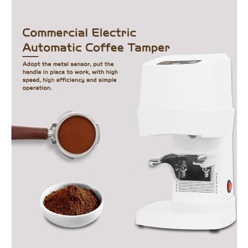 Electric Automatic Coffee Tamper Coffee Bean Powder Press Fixed Weight Professional Barista 58MM 1500 Times Accessories Cafe