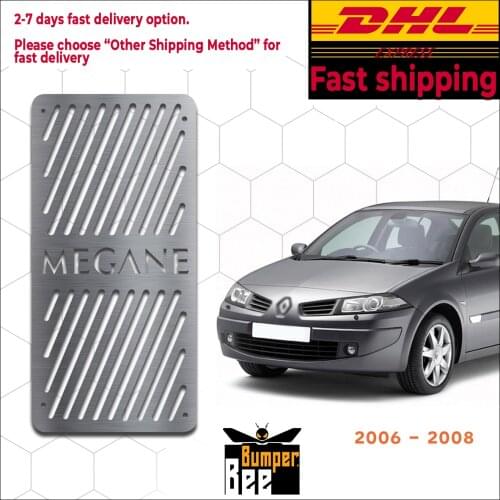 Renault Megane 2 2006 2007 2008 Car Accessories ABS Chrome Foot Rest Pedal Body Molding Moulding Trim