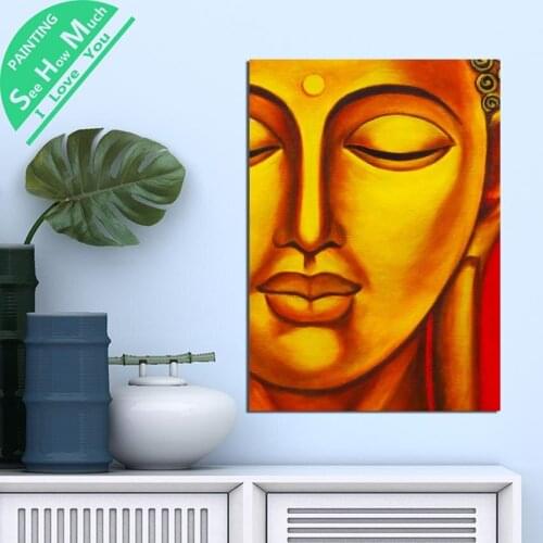 1 Piece Japan Buddha Cheek HD Printed Canvas Wall Art Posters and Prints Poster Painting Framed Artwork Room Decoration