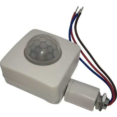 Human Body Sensor Switch Mini Human Body Infrared Sensor Ultra-thin Infrared Body Sensor Switch LED Flood Light PIR Motion