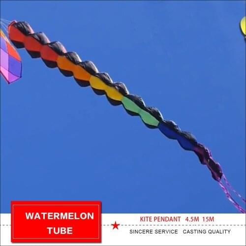 Long Kite Windsocks New Arrival Watermelon Tube Tail Kite Pendant