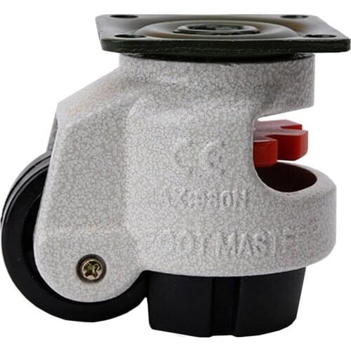 GD-40F/60F/80F/100,LOAD 500KG, Level adjustment wheel/Casters,flat support, for vending machine Big footmaste,Industrial casters