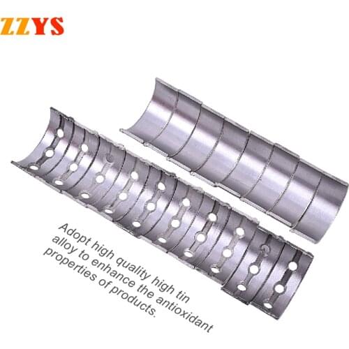STD +0.25 +0.5 +0.75 +1.0 Motorcycle Engine Connecting Rod & Crankshaft Main Bearing Kit for Honda CBR250 MC14 CBR 250 MC17 MC19