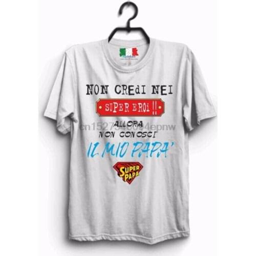 MAGLIETTA MADE IN ITALY IDEA REGALO PER LA FESTA DEL PAPA' superissimo TRIS