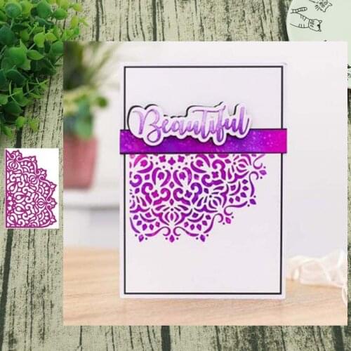 Metal Cutting Dies Big lace Scrapbooking Stencil Craft Cut Die For DIY Card Crafts Handmade