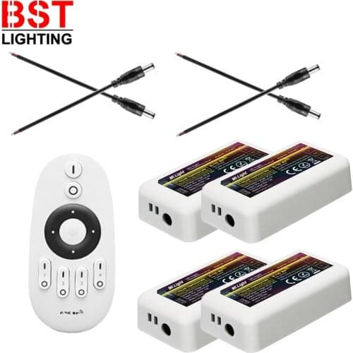 Milight FUT007 4-Zone RF CCT Remote LED Controller MiBoxer WL-Box1 WIFI ControI 2.4G CCT Box For Color Temperature Led Strip