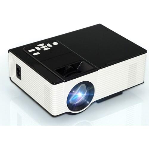 VS314 Mini LCD Projector1500 Lumens Support 1080P Input Multiple Ports Portable Smart Home Theater with Remote Control