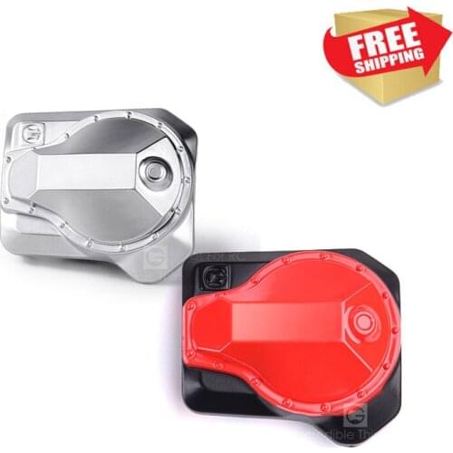 RC CAR model traxrs TRX4 metal zinc alloy axial cover cap red silver GAX0121BR BC option upgrade parts