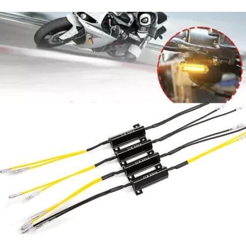 Motorcycle Resistance Power Resistor Load Decoding Resistor For LED Turn Signal Flash No Flashing Repairing 21 W 60 Ohm